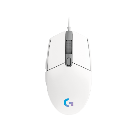 Mouse Logitech G203 Lightsync White